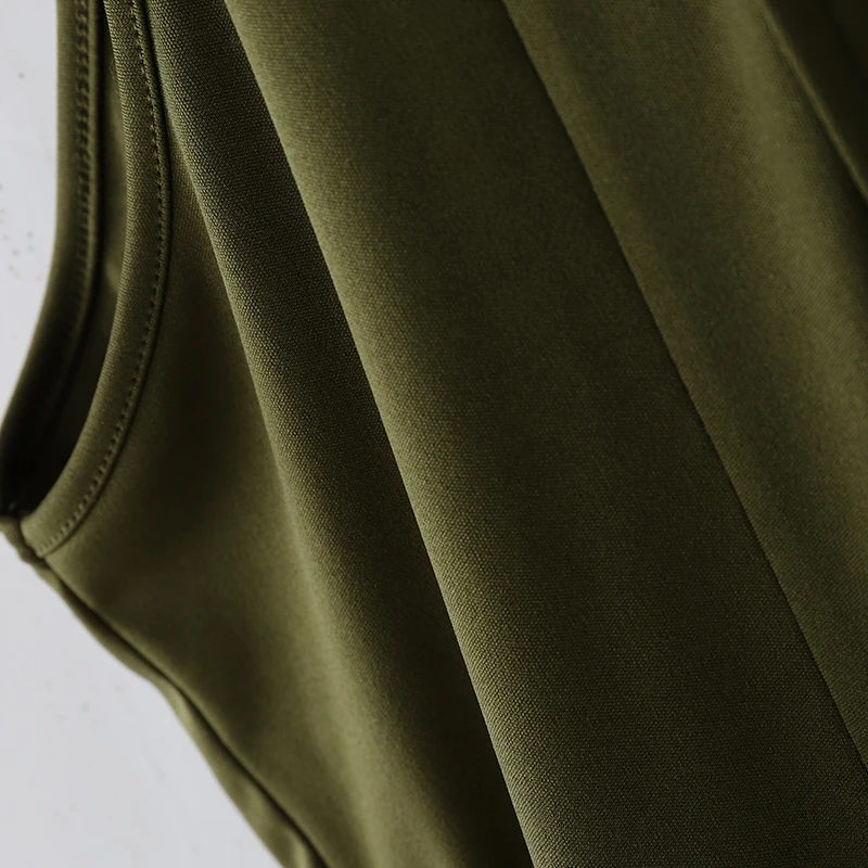 INCERUN Men's Tank Tops Patchwork Stand Collar Sleeveless Male Vests Summer Streetwear Double Breasted Fashion Tops For Man 2026