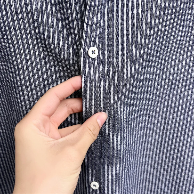 100% cotton short sleeve men's shirt luxury brand high-end pony embroidery fashion plaid summer new youth casual Paul lapel top