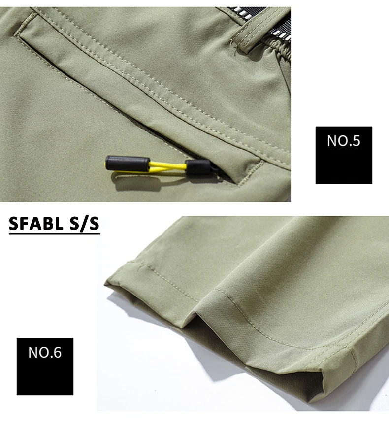 XL-5XL Lightweight Thin Summer Pants for Men Sweatpants Stretch Quick Dry Trousers Men Hiking Camping Men's Pants Joggers Summer