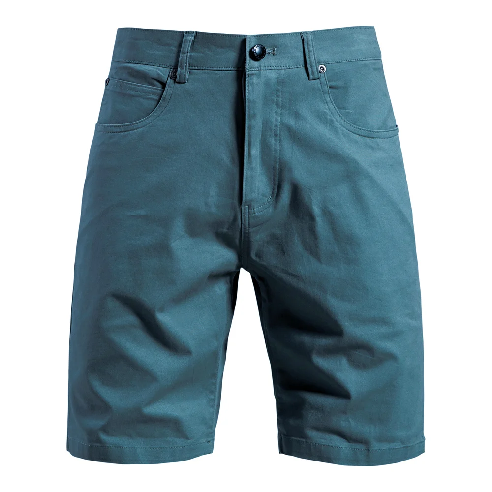AIOPESON 2025 New Summer 100% Cotton Men's Casual Shorts For High-Quality Elastic Waist Comfortable Shorts in Multiple Colors