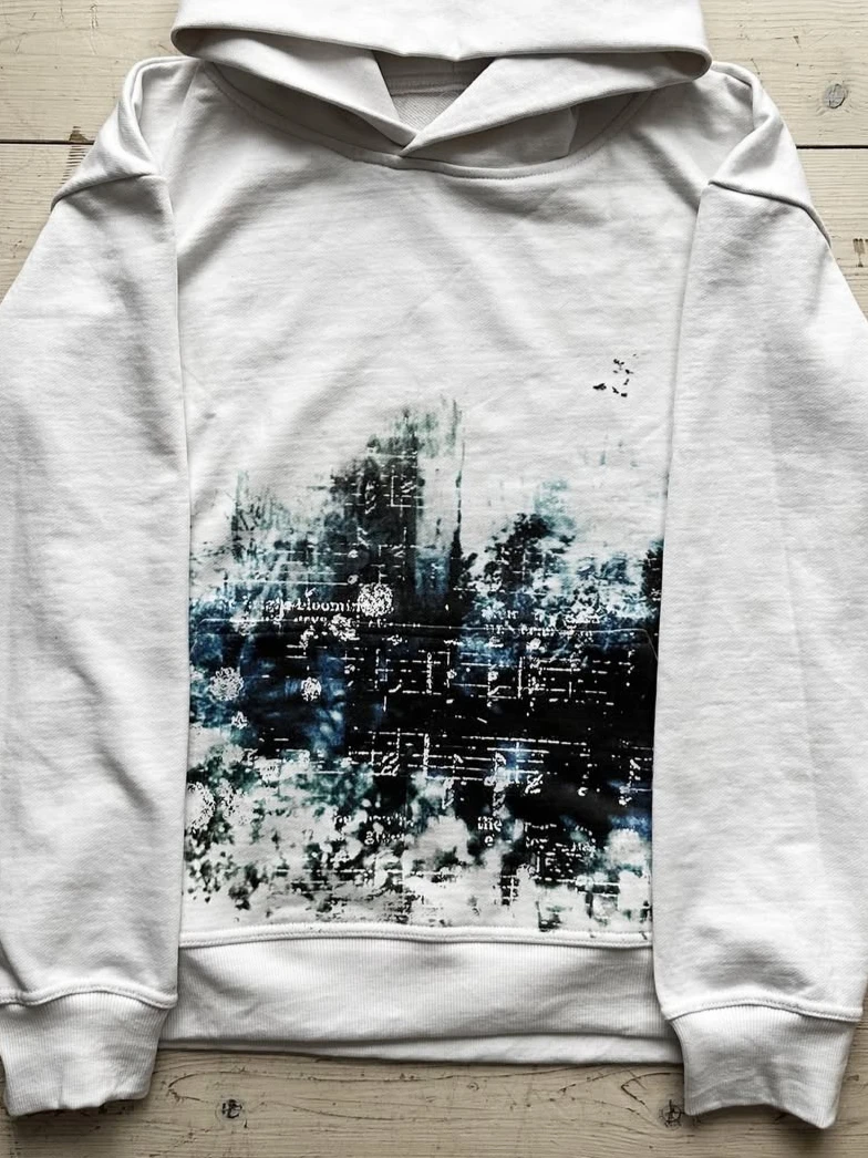 Harajuku Casual MP3 Print Hoodies Men Grunge Streetwear Sweatshirt Tops Goth Y2k Oversized Hoodie Tracksuit Men Clothing