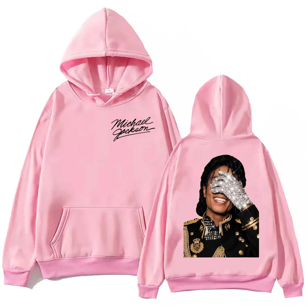 90's Classics Michael Jackson Hoodie Gothic Fashion Vintage Hooded Sweatshirts Men Women Punk Clothing Rock Pullovers Streetwear