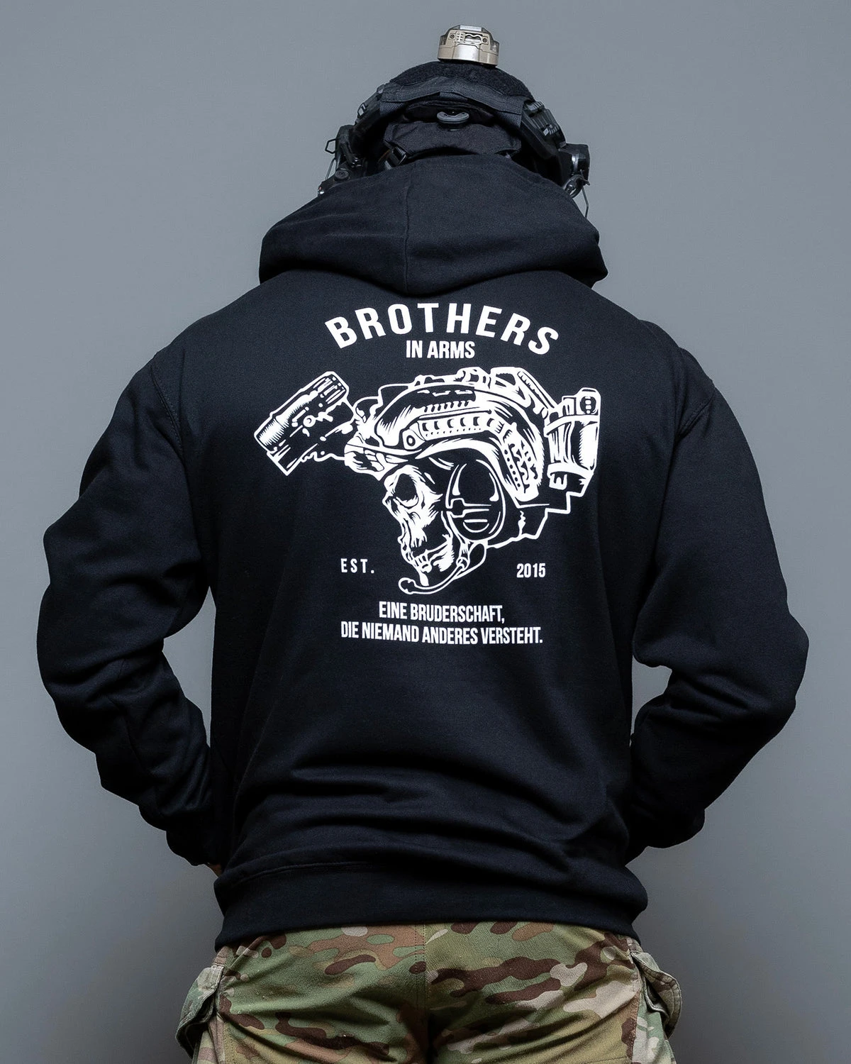 Brothers in Arms _ Team Hoodie Graphic Cotton High-end Luxury Unisex Style Both of Men and Women