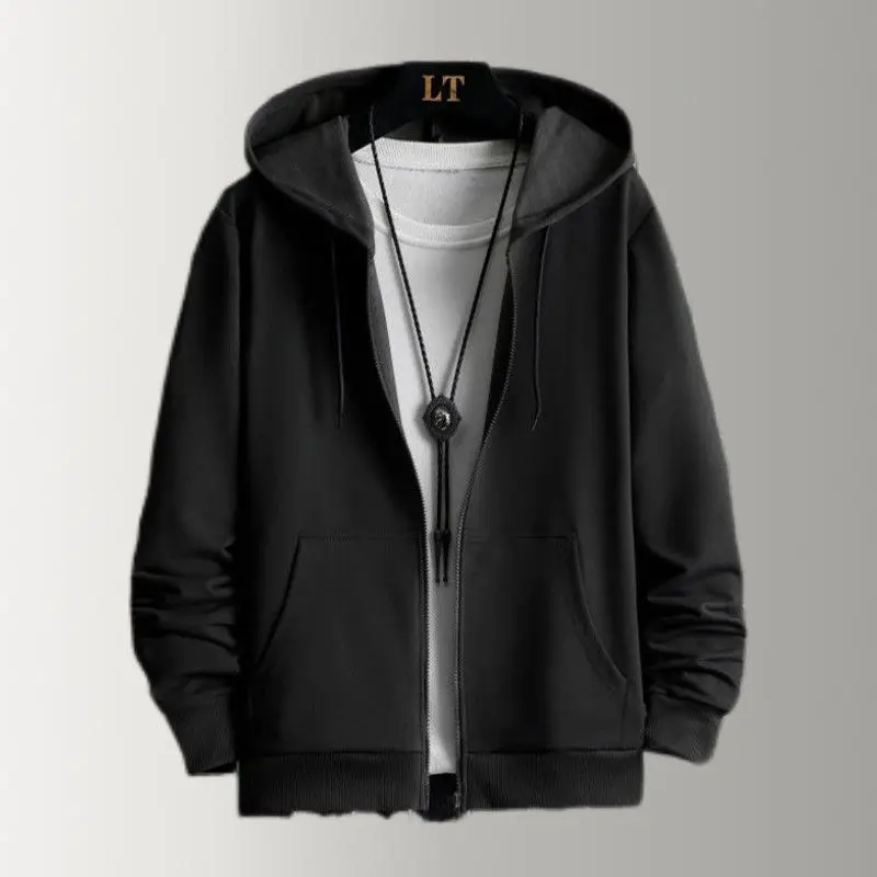2025 Winter Windproof Hoodie - Men's Sherpa Lined Sweatshirt Thermal Zip Up Outerwear Streetwear S-5XL