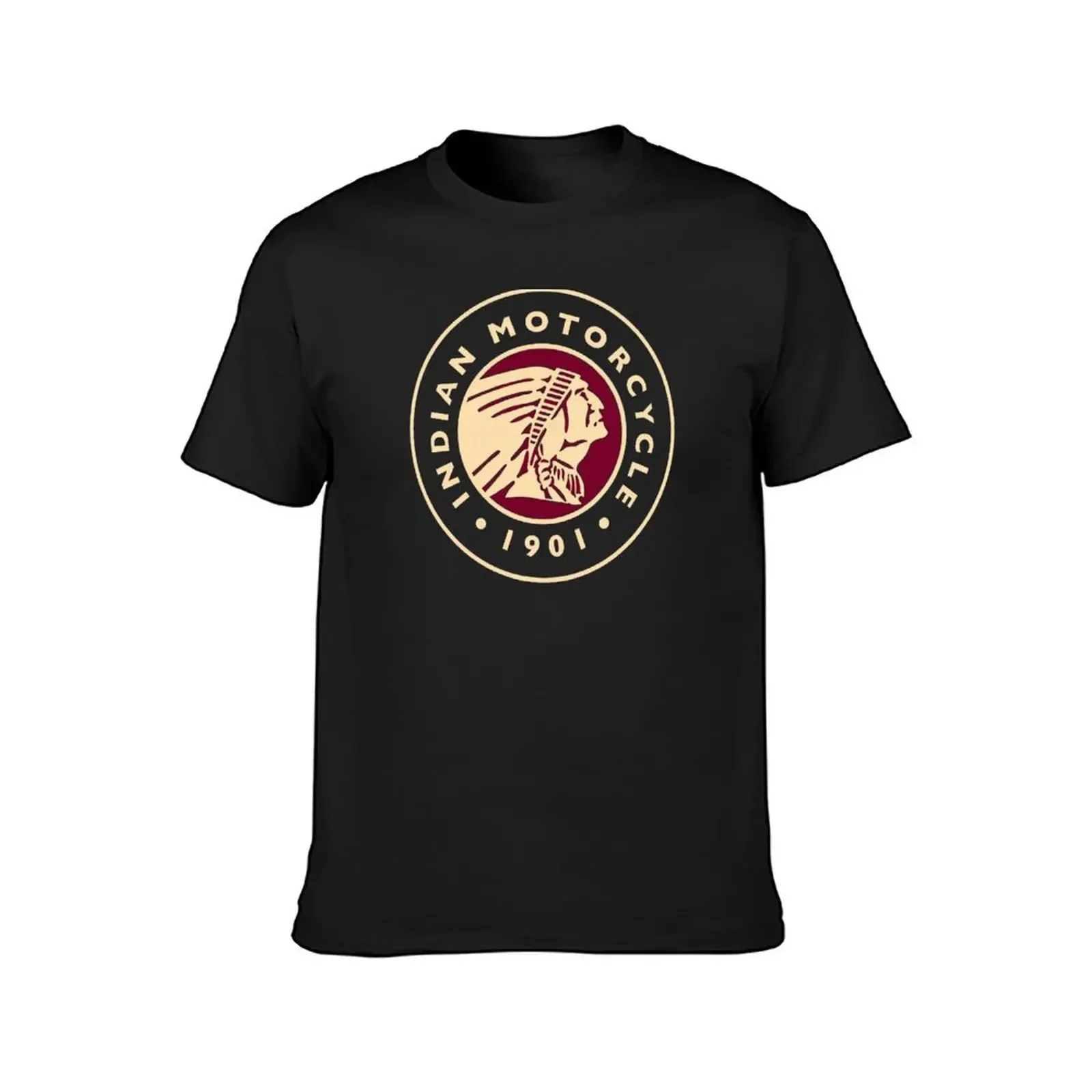 Black Friday Indian Vintage Motorcycle T-Shirt summer top vintage t shirts oversized t shirt men