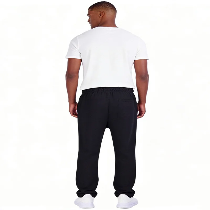 2026 Spring Autumn Men Casual Loose Drawstring Pants Fashion Sweatpants Solid-Color Corduroy Trousers Jogger Training Men Pants