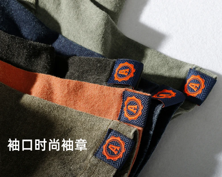 Summer New Short-Sleeved T-shirt Men 's Fashionable Mid-Length round Neck Pure Cotton Tops
