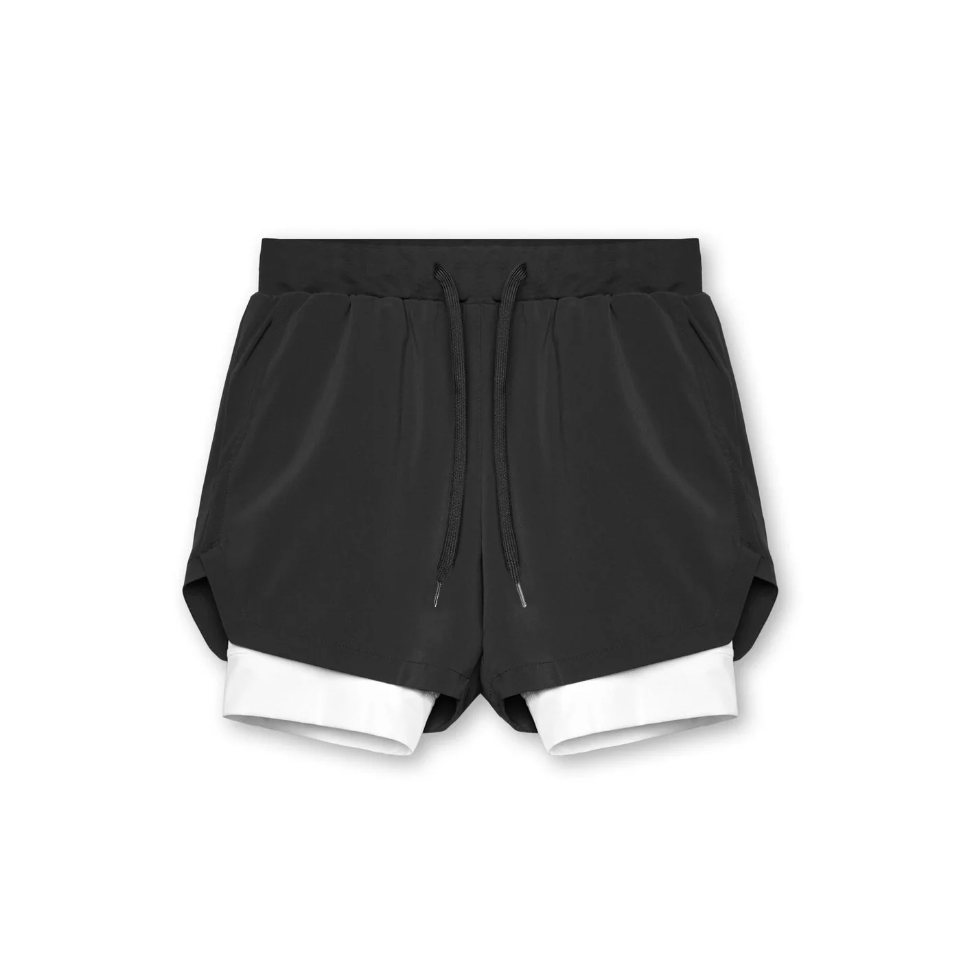 2025 NEW Men's Sports Shorts 2 in 1 Running Shorts Men's Double Layer Breathable Fitness Bodybuilding Training Jogging Shorts