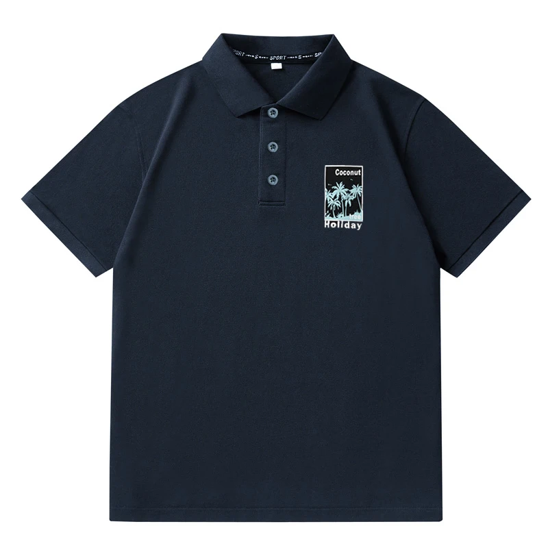 Fashion Men's Summer T-shirt Plus Size Tops 7XL 6XL 5XL Lapel Short sleeves Polo Shirt Half Sleeve Tees Male Clothing 110-180KG