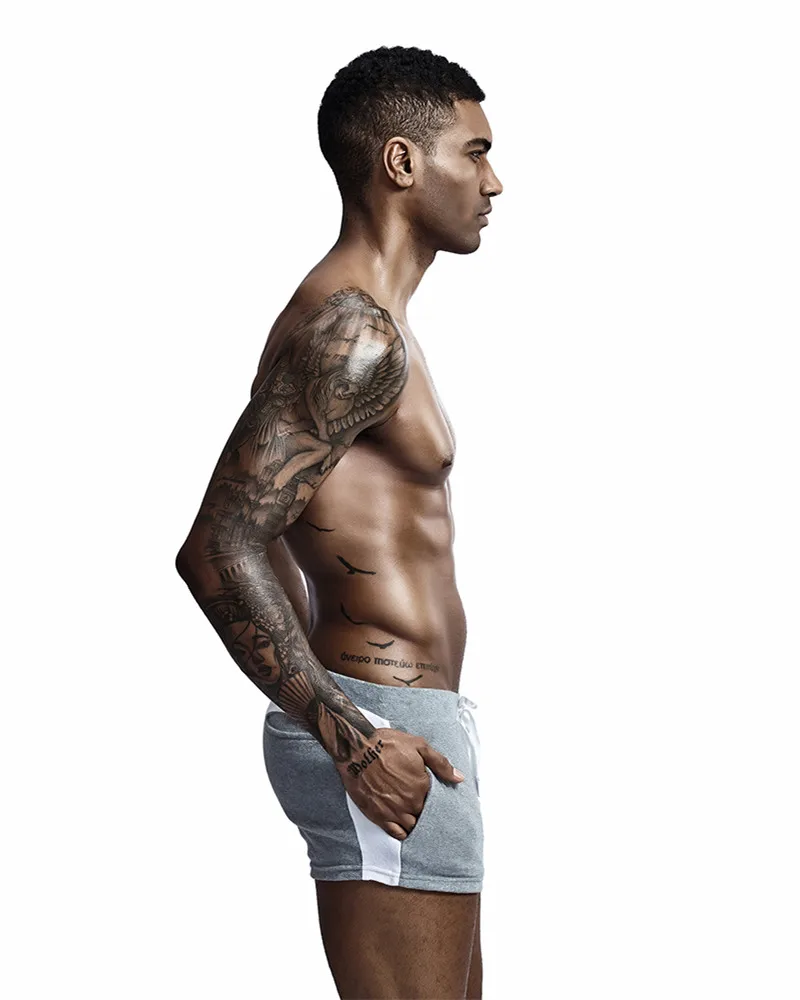 SEOBEAN Men Homewear Shorts Sexy Low Waist Cotton Super Soft Comfortable Home Male Panties Boxer Shorts Casual Short Pants