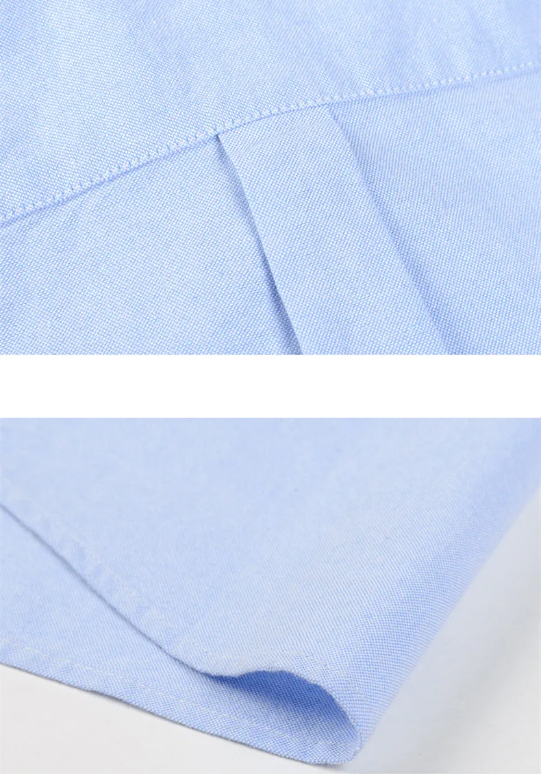 100% Cotton Men's Oxford Shirt Summer Short Sleeve Stylish Loose Stripe Solid Color Fit Dress Formal White Shirt Plus Size 5XL 