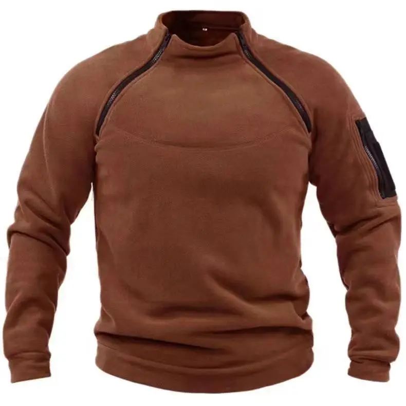 Men Winter Autumn Polar Fleece Tactical Military Combat Cargo Jackets Trekking Hiking Camping Climbing Casual Sweatshirt