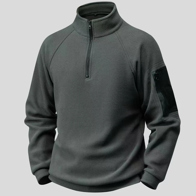 Men Winter Autumn Polar Fleece Tactical Military Combat Cargo Jackets Trekking Hiking Camping Climbing Casual Sweatshirt