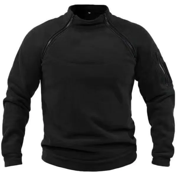 Men Winter Autumn Polar Fleece Tactical Military Combat Cargo Jackets Trekking Hiking Camping Climbing Casual Sweatshirt