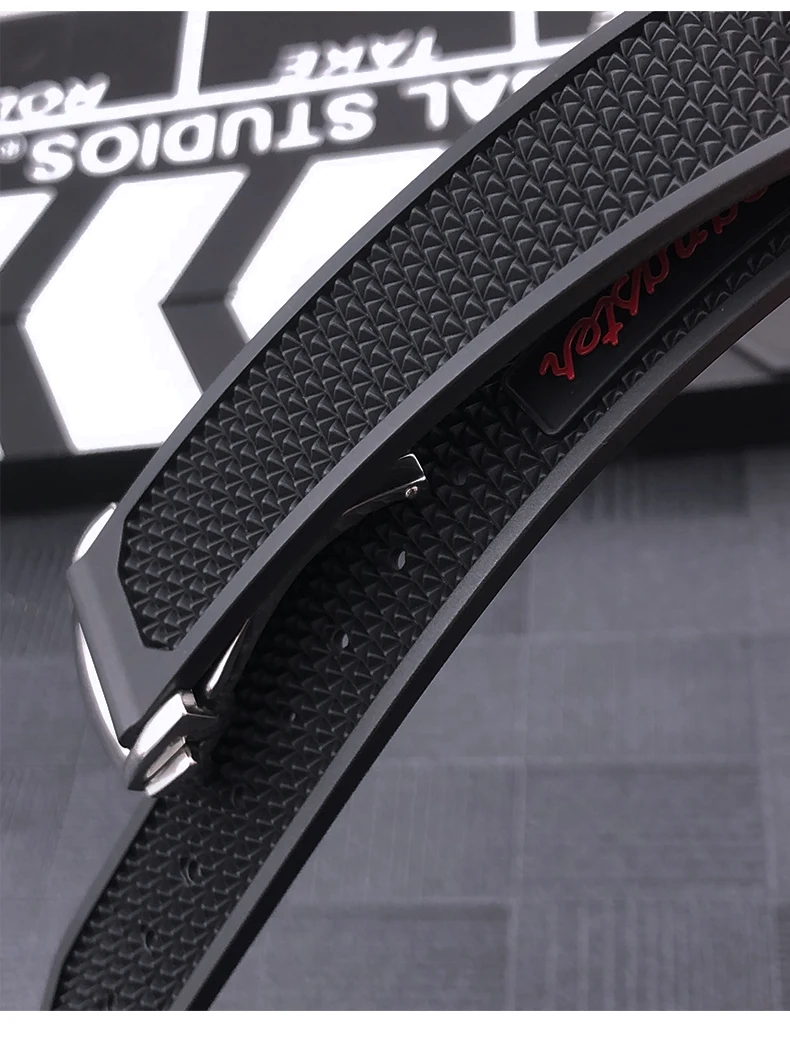 20mm 21mm 19mm 18mm 22mm Quality Natural Rubber Silicone Watch Band for Omega Speedmaster Watch Seamaster Deployment Clasp Strap