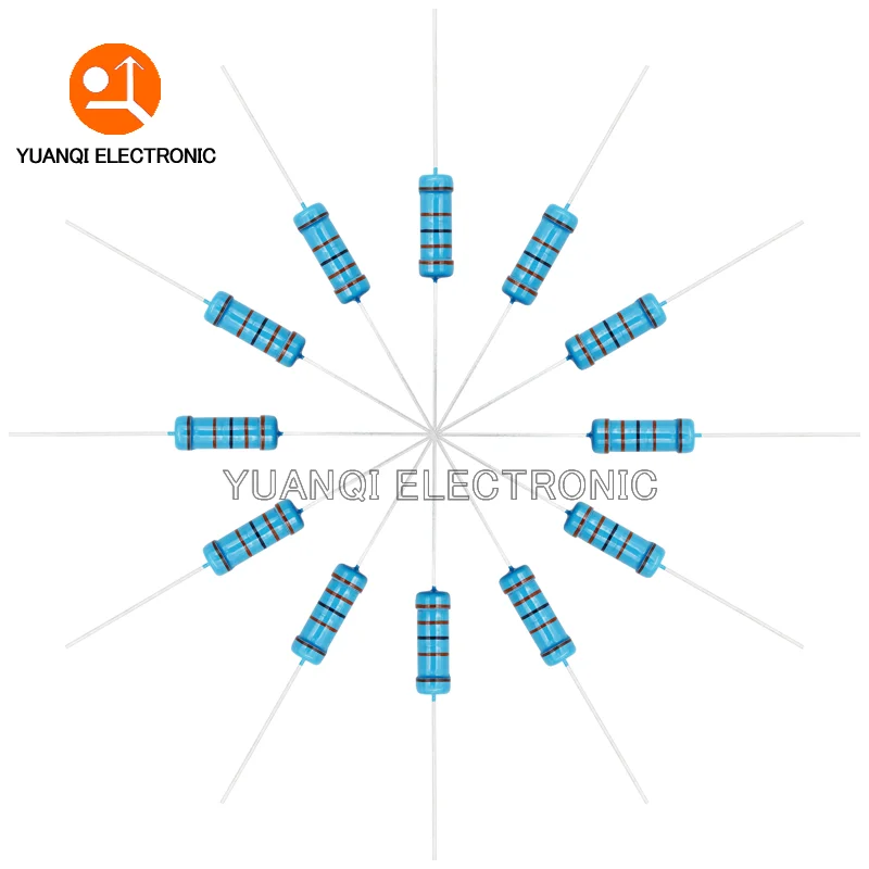 10pcs 3W Metal Film Resistor 1% 1R-2.2M 0.1 0.22 1 120 200 240 510 560 680 1K 3.3K 5.1K 5.6K 7.5K 10K 75K 330K 430K 1M ohms