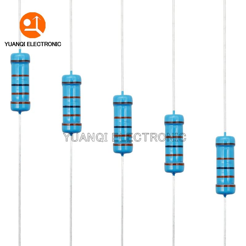 10pcs 3W Metal Film Resistor 1% 1R-2.2M 0.1 0.22 1 120 200 240 510 560 680 1K 3.3K 5.1K 5.6K 7.5K 10K 75K 330K 430K 1M ohms