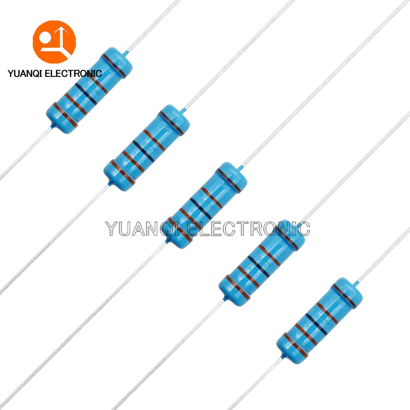 10pcs 3W Metal Film Resistor 1% 1R-2.2M 0.1 0.22 1 120 200 240 510 560 680 1K 3.3K 5.1K 5.6K 7.5K 10K 75K 330K 430K 1M ohms