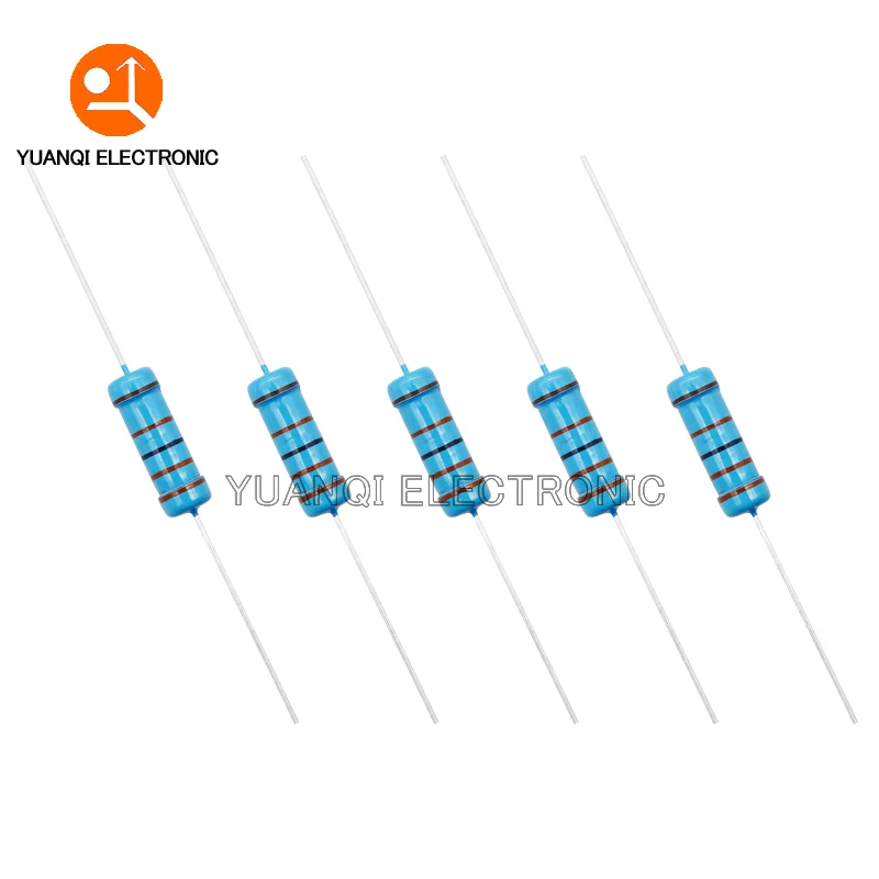 10pcs 3W Metal Film Resistor 1% 1R-2.2M 0.1 0.22 1 120 200 240 510 560 680 1K 3.3K 5.1K 5.6K 7.5K 10K 75K 330K 430K 1M ohms
