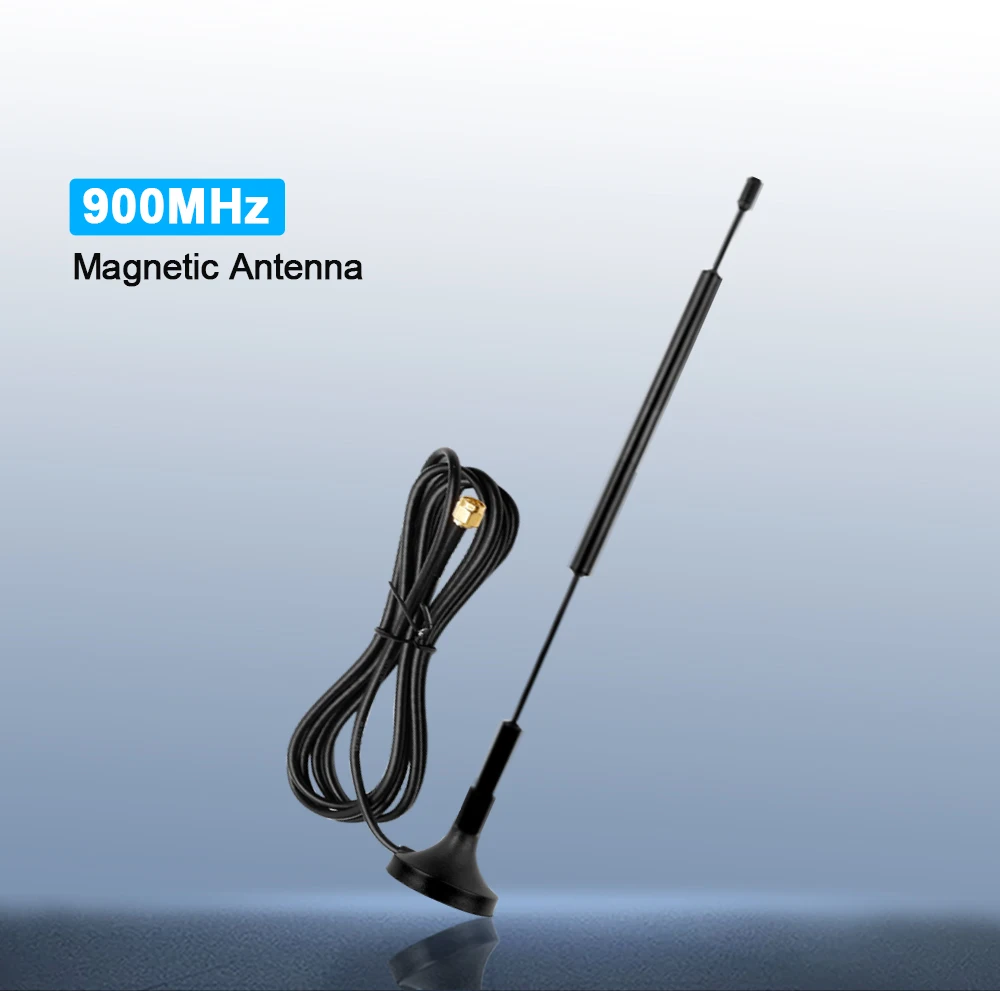 868 MHz LoRa Antenna WiFi 915 MHz Long Range Antena for 923 MHz RP SMA Male Helium Miner Antenna Indoor Low SWR