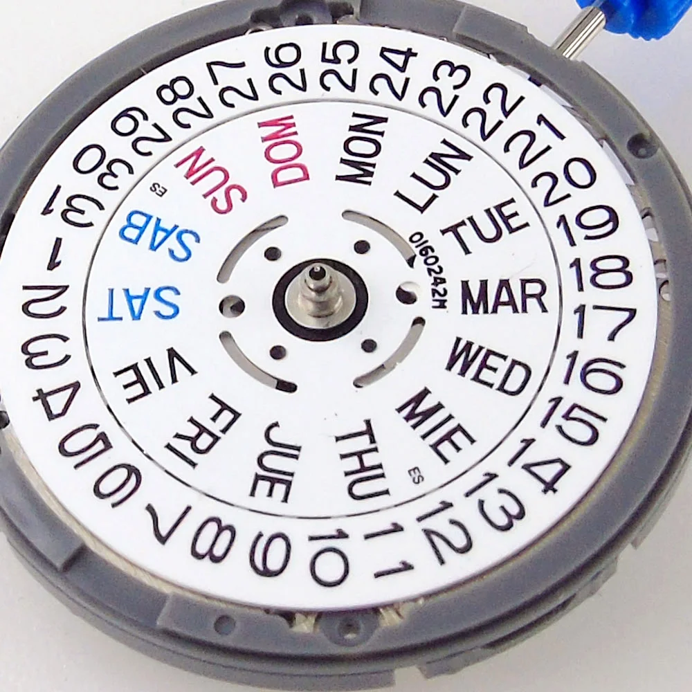 High Accuracy Japan NH35A Automatic Mechanical Movement NH34 NH36 NH38 NH05 NH70/71/72 21600 bph GMT Model 3.8H 4H 9H Crown