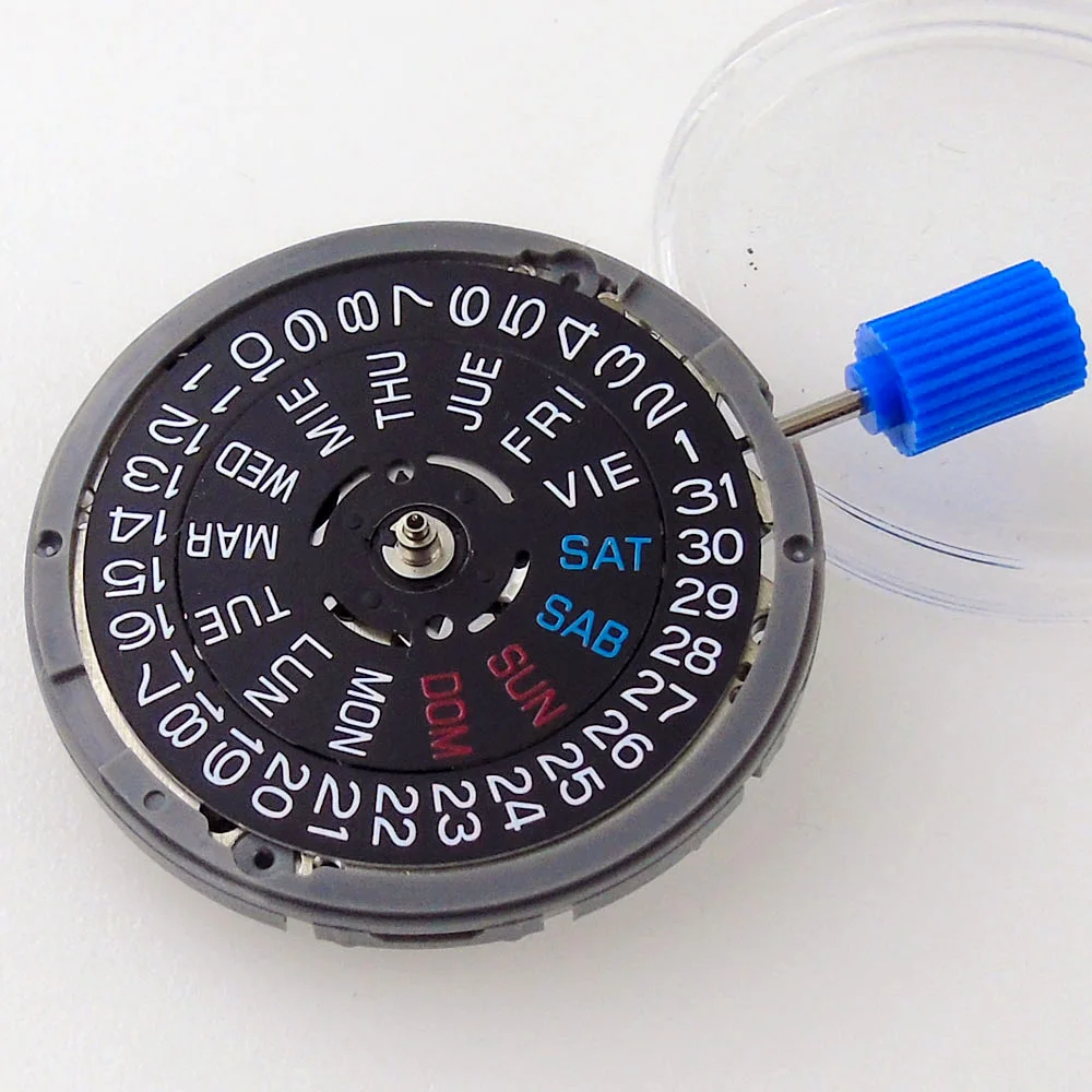 High Accuracy Japan NH35A Automatic Mechanical Movement NH34 NH36 NH38 NH05 NH70/71/72 21600 bph GMT Model 3.8H 4H 9H Crown