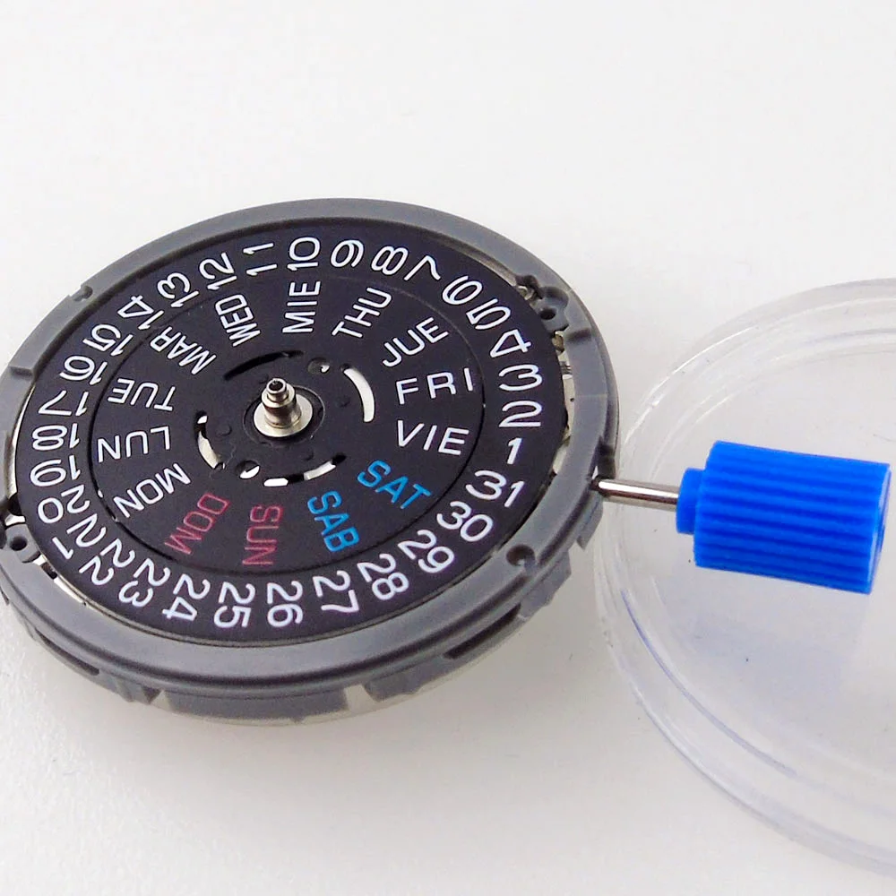 High Accuracy Japan NH35A Automatic Mechanical Movement NH34 NH36 NH38 NH05 NH70/71/72 21600 bph GMT Model 3.8H 4H 9H Crown