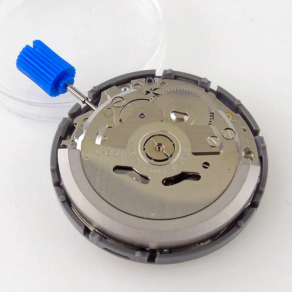 High Accuracy Japan NH35A Automatic Mechanical Movement NH34 NH36 NH38 NH05 NH70/71/72 21600 bph GMT Model 3.8H 4H 9H Crown
