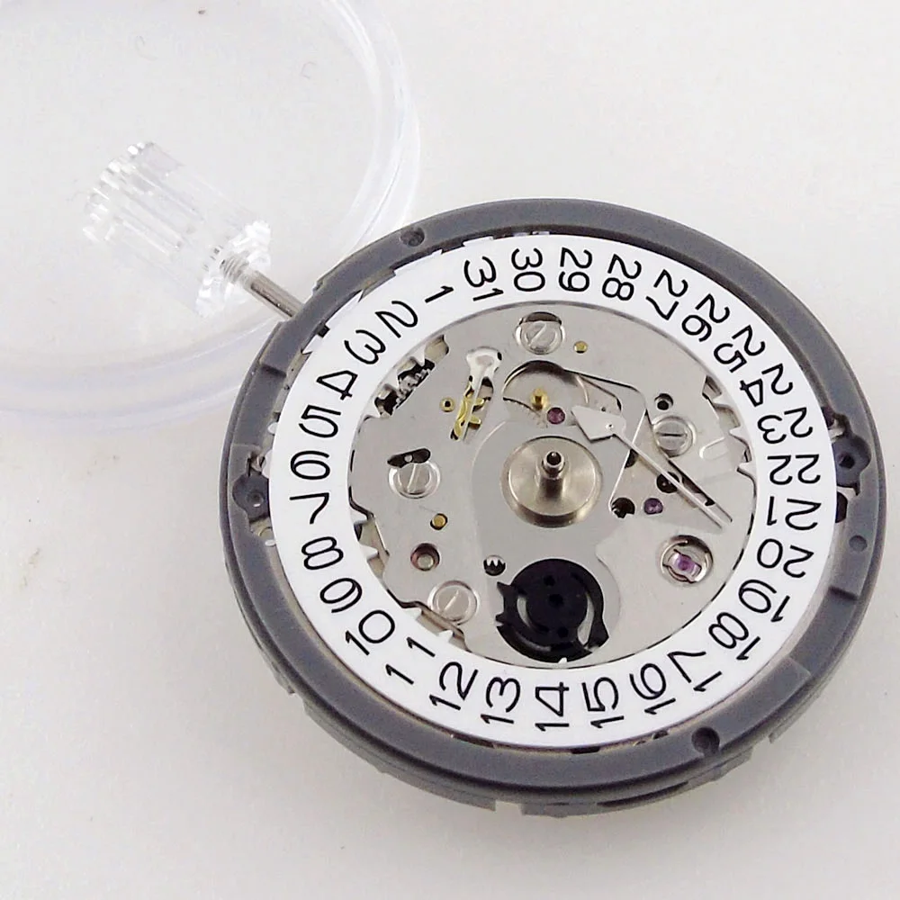 High Accuracy Japan NH35A Automatic Mechanical Movement NH34 NH36 NH38 NH05 NH70/71/72 21600 bph GMT Model 3.8H 4H 9H Crown