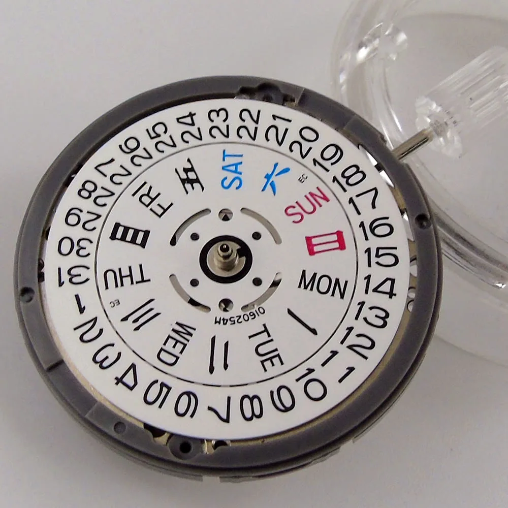 High Accuracy Japan NH35A Automatic Mechanical Movement NH34 NH36 NH38 NH05 NH70/71/72 21600 bph GMT Model 3.8H 4H 9H Crown