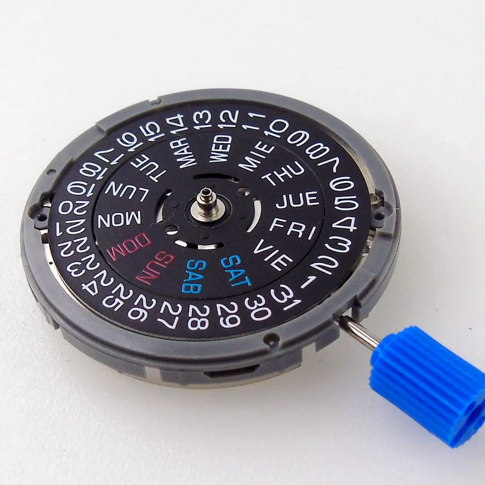 High Accuracy Japan NH35A Automatic Mechanical Movement NH34 NH36 NH38 NH05 NH70/71/72 21600 bph GMT Model 3.8H 4H 9H Crown