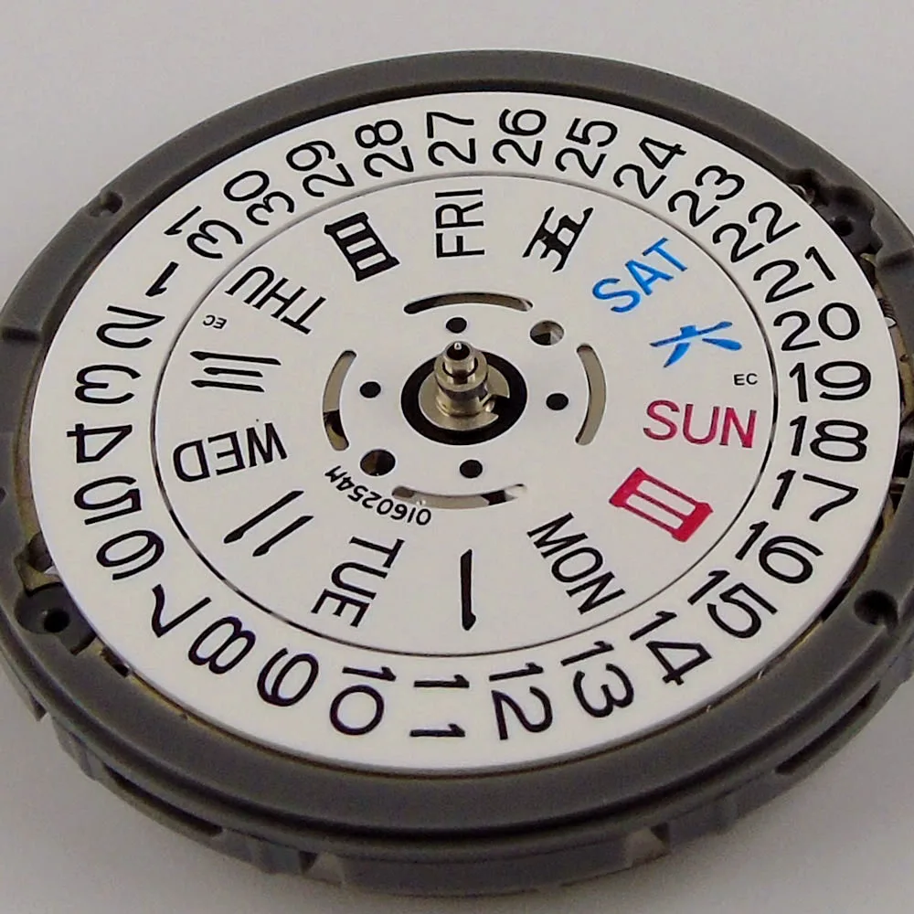 High Accuracy Japan NH35A Automatic Mechanical Movement NH34 NH36 NH38 NH05 NH70/71/72 21600 bph GMT Model 3.8H 4H 9H Crown