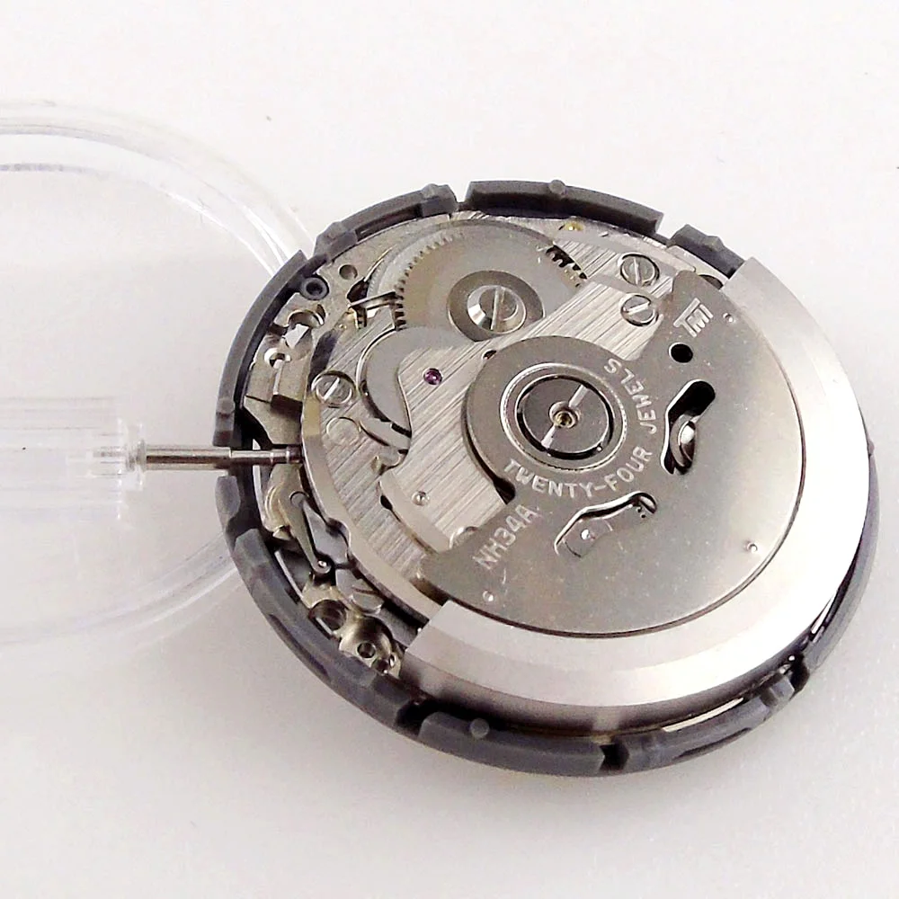 High Accuracy Japan NH35A Automatic Mechanical Movement NH34 NH36 NH38 NH05 NH70/71/72 21600 bph GMT Model 3.8H 4H 9H Crown