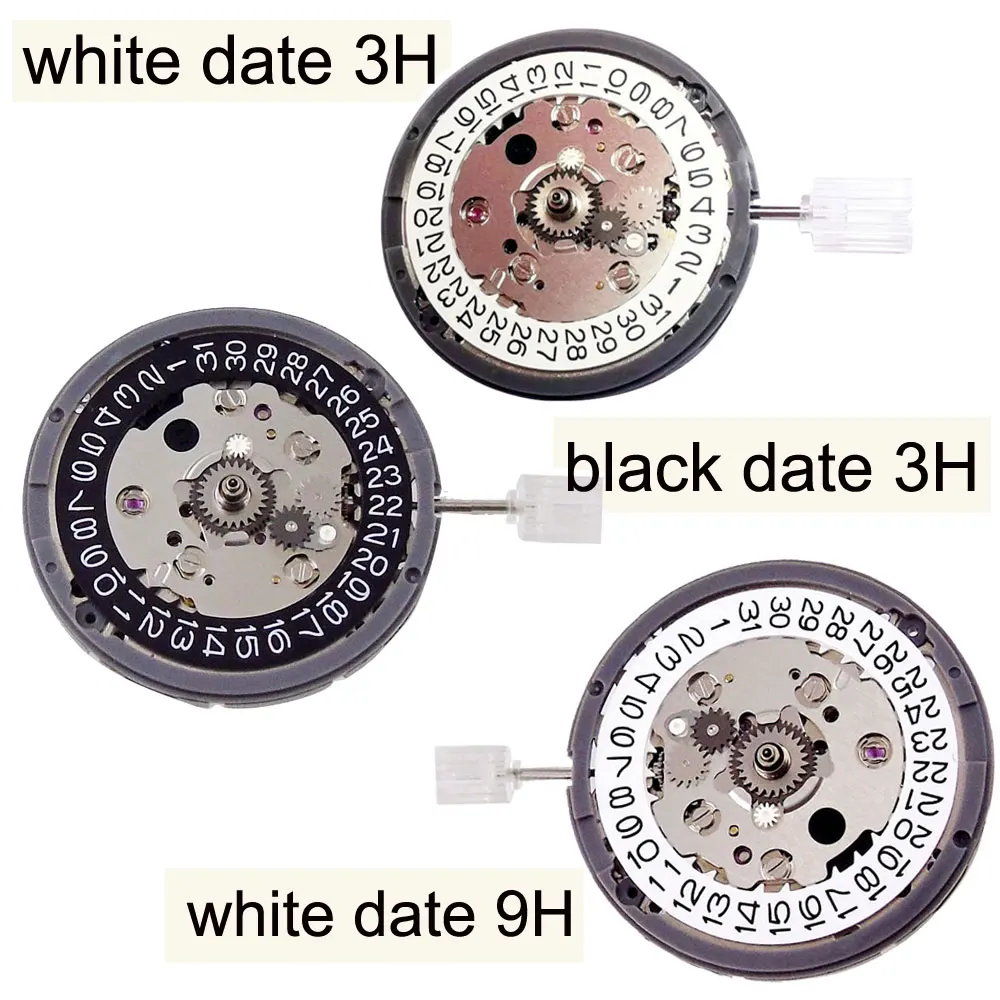 High Accuracy Japan NH35A Automatic Mechanical Movement NH34 NH36 NH38 NH05 NH70/71/72 21600 bph GMT Model 3.8H 4H 9H Crown