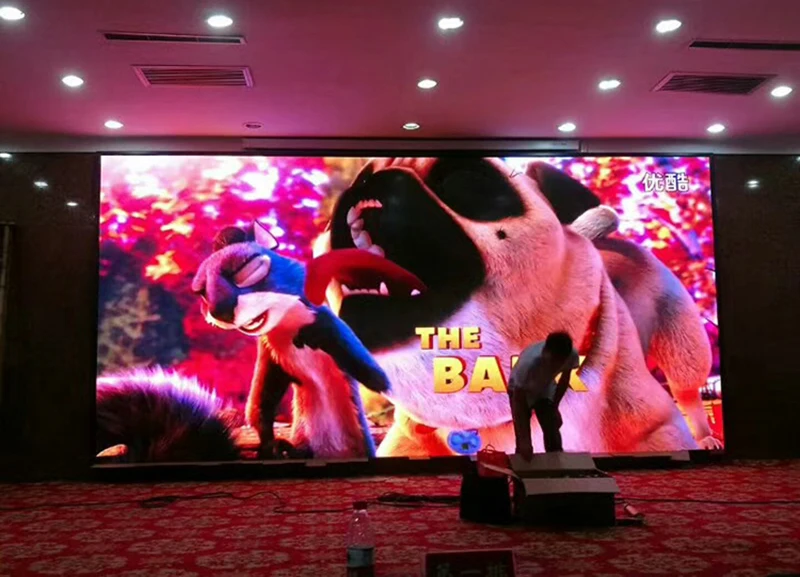 High Resolution P2 256*128mm SMD1515 128x64 Pixel RGB Full Color Indoor LED Panel Matrix LED Advertising TV Display Screen
