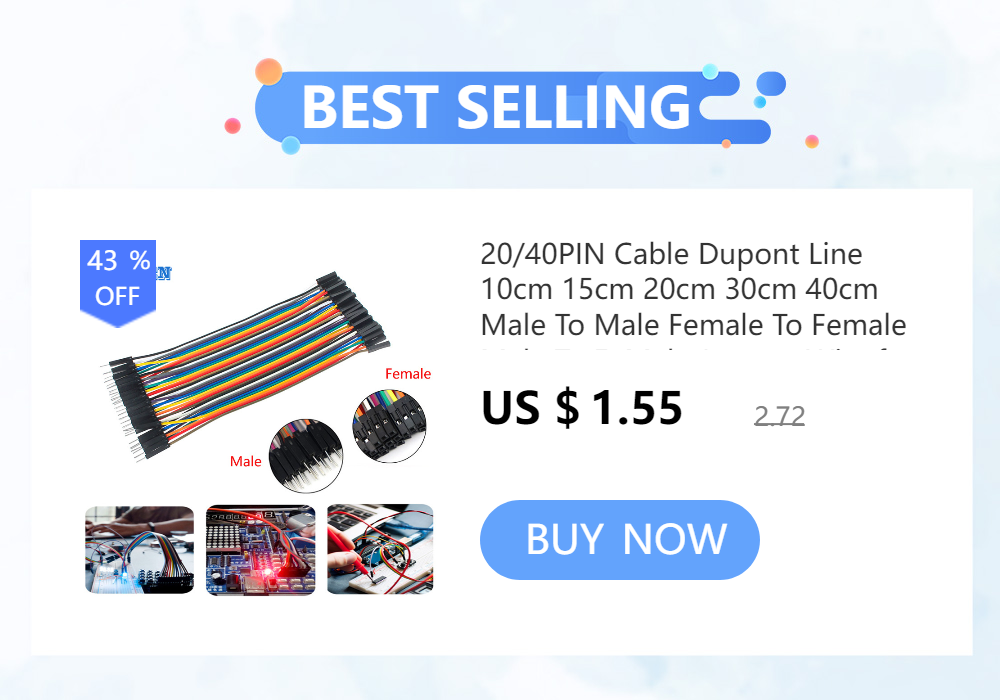 Dupont Cable 10CM Male to Male + Male to Female and Female to Female Dupont Line Jumper Wire for Arduino Set DIY Electronics Kit