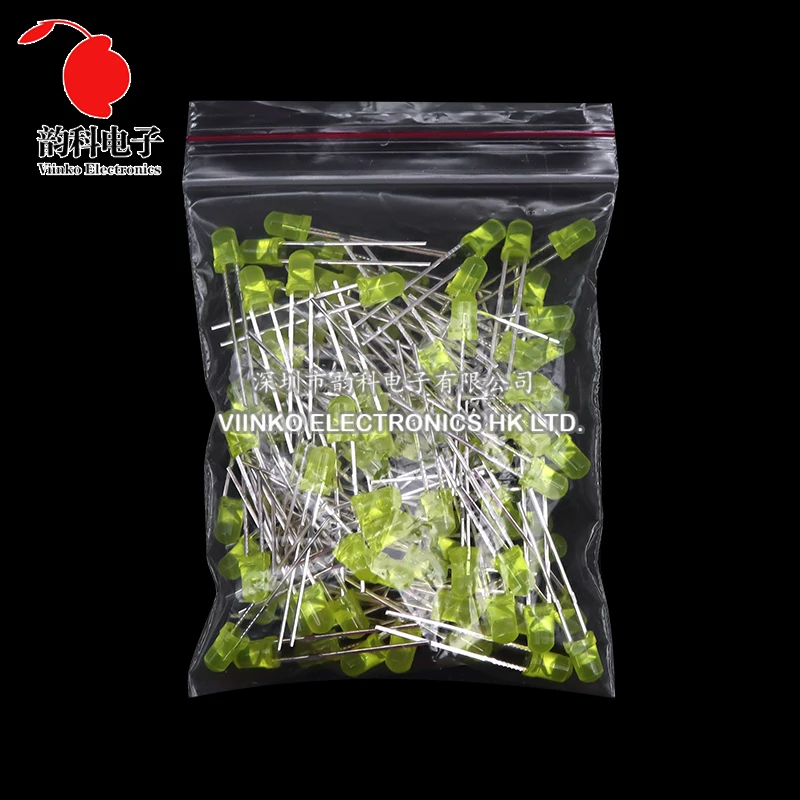 3MM 5MM Light Emitting Diodes Electronics Kit Box F3 F5 LED Diode Assorted Kit White Green Red Blue Yellow Orange