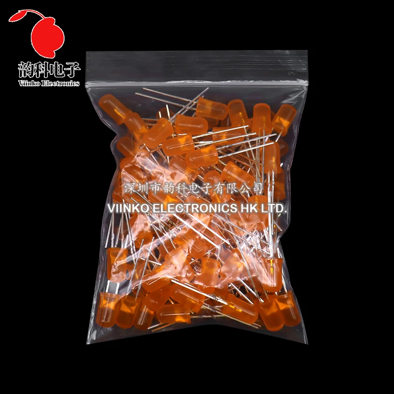 3MM 5MM Light Emitting Diodes Electronics Kit Box F3 F5 LED Diode Assorted Kit White Green Red Blue Yellow Orange