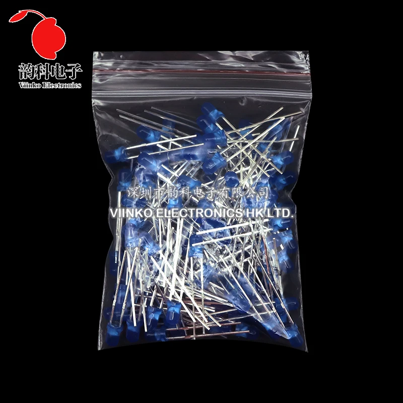3MM 5MM Light Emitting Diodes Electronics Kit Box F3 F5 LED Diode Assorted Kit White Green Red Blue Yellow Orange