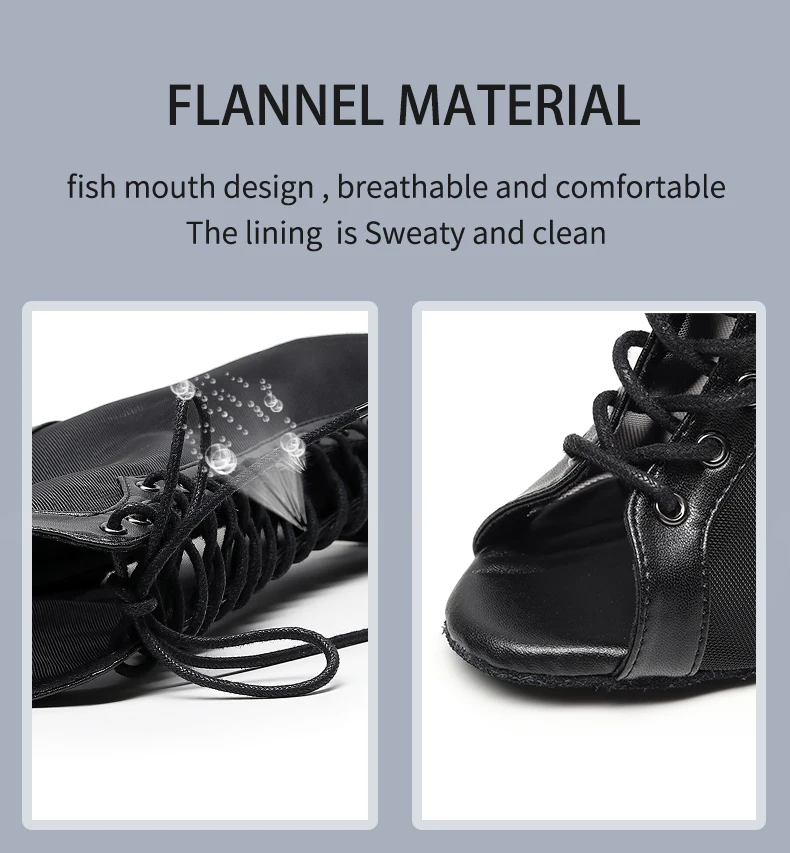 Woman High Tip Ballroom Dance Shoes Woman Ruber Insole Latino Salsa Dancing Shoes For Girls Soft Bottom Practice Latin Shoes