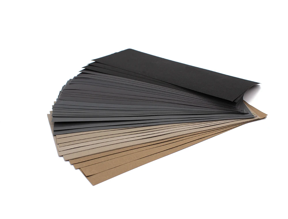 10pcs Wet Dry Sandpaper 9x3.6inches Sanding Sheets Waterproof Sand Paper for Automotive Wood Sanding Car Metal Plastic Polishing