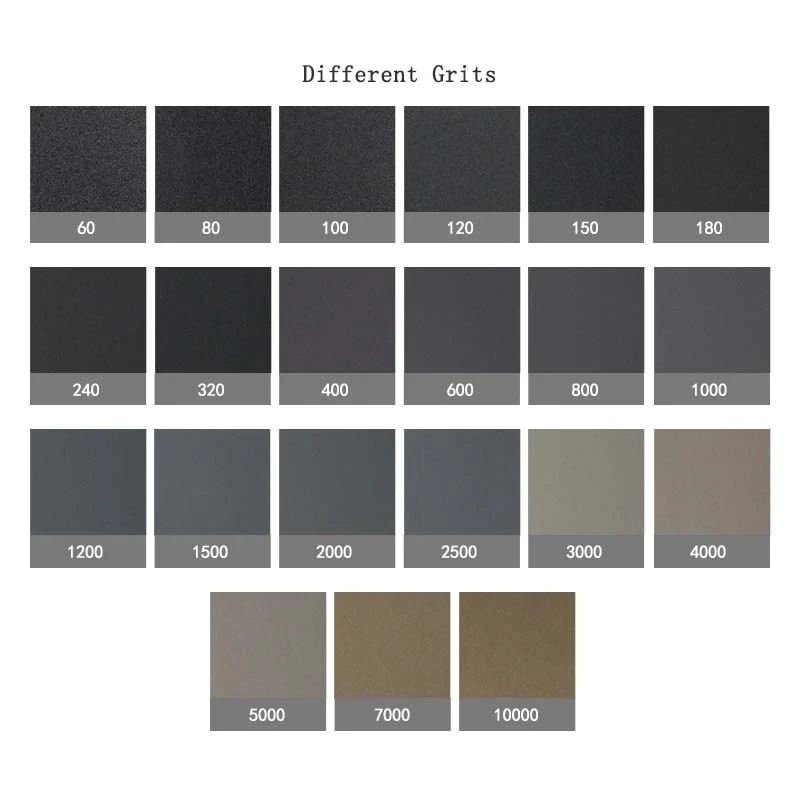 10pcs Wet Dry Sandpaper 9x3.6inches Sanding Sheets Waterproof Sand Paper for Automotive Wood Sanding Car Metal Plastic Polishing