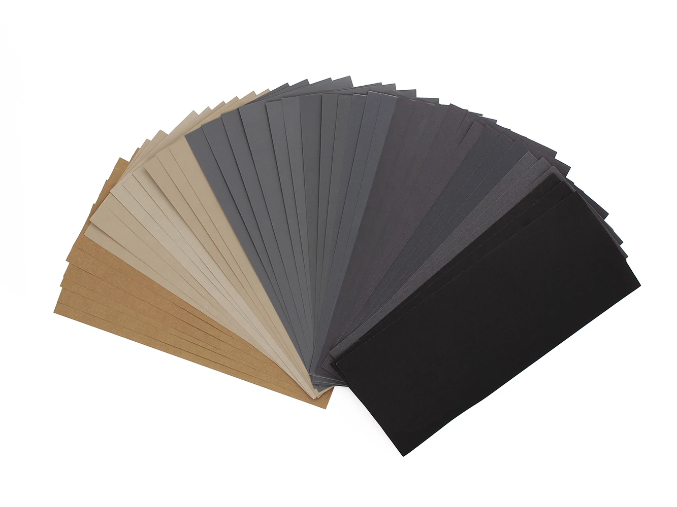 10pcs Wet Dry Sandpaper 9x3.6inches Sanding Sheets Waterproof Sand Paper for Automotive Wood Sanding Car Metal Plastic Polishing