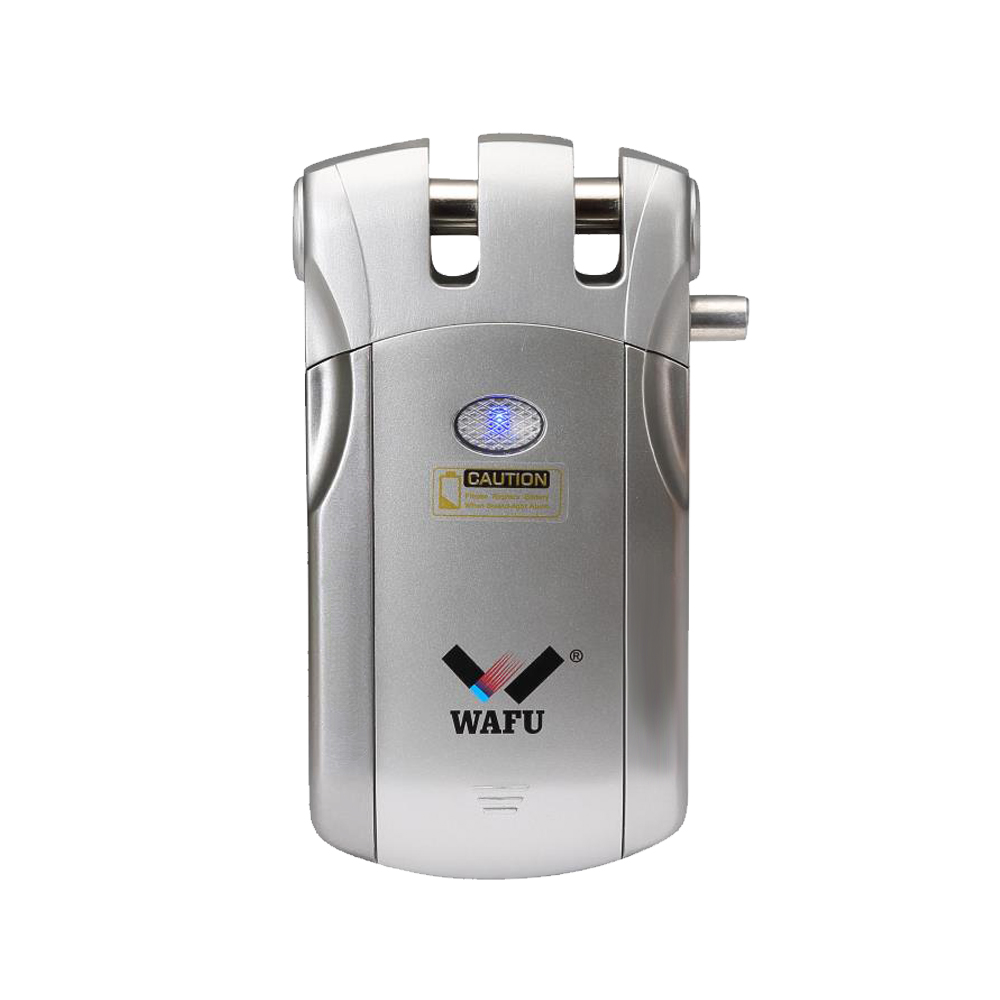 Wafu 019 Remote Control Door Lock Wireless Tuya Wifi Smart Lock Bluetooth Electronic Keyless Invisible Lock Phone Control Locks