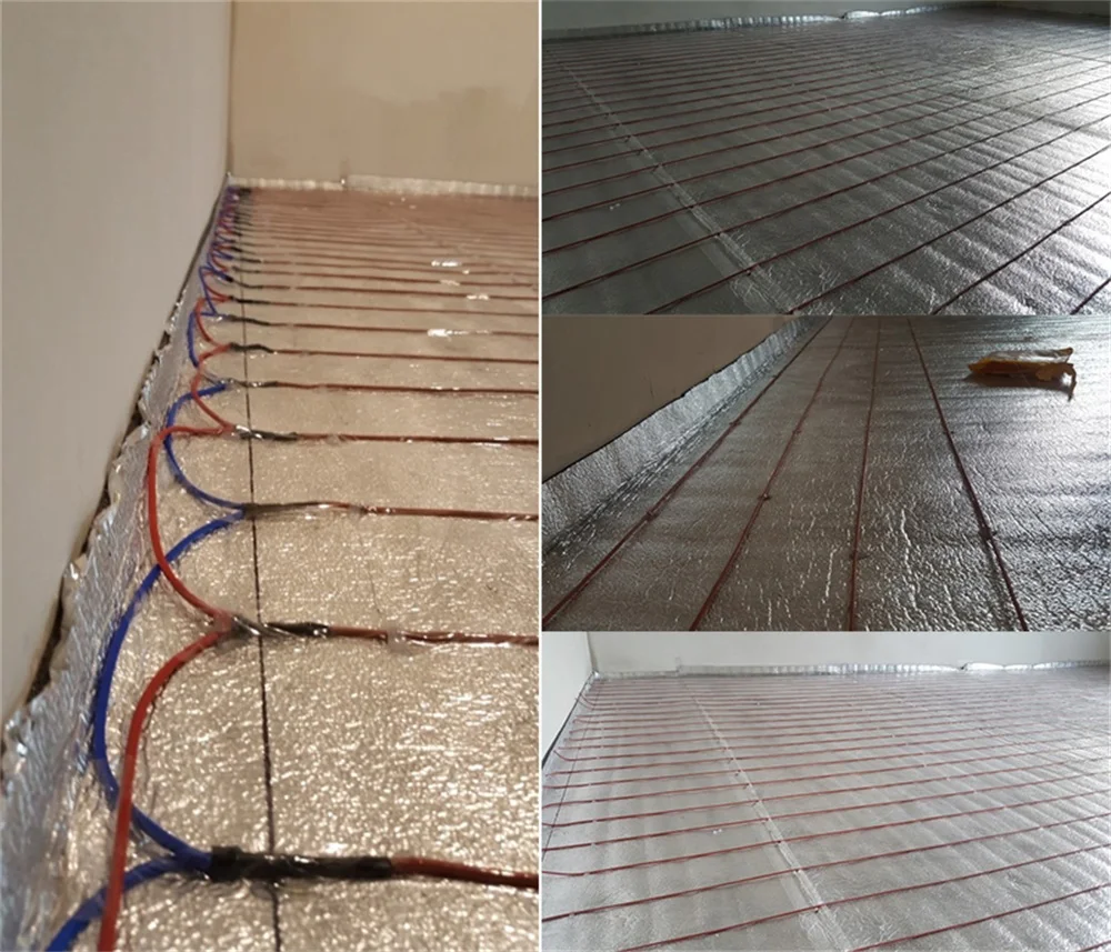 MINCO HEAT 5 to 100 Meters Infrared Warm Floor Cable 12K 33ohm/m Electric Carbon Heating Wires