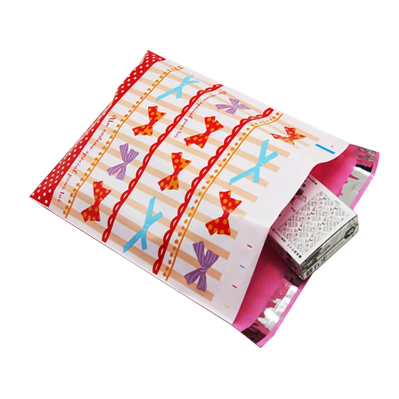 10PCS Print Poly Mailer Cloth Packaging Envelopes Self Seal Clothes Mailing bag courier shipping envelopes