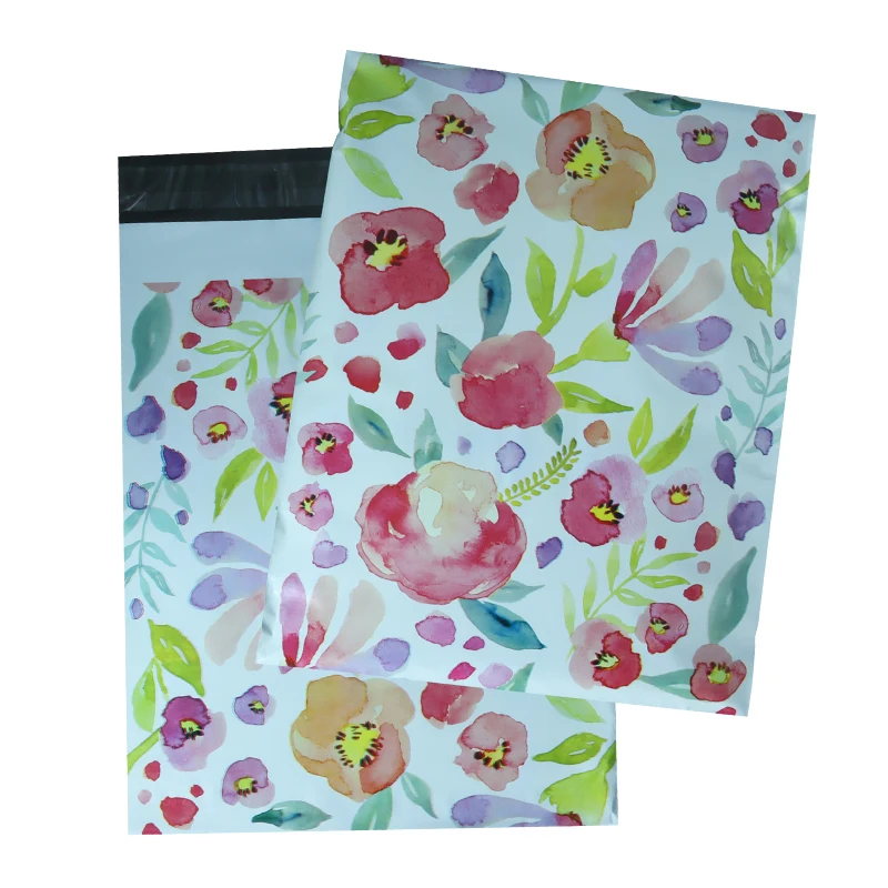 10PCS Print Poly Mailer Cloth Packaging Envelopes Self Seal Clothes Mailing bag courier shipping envelopes