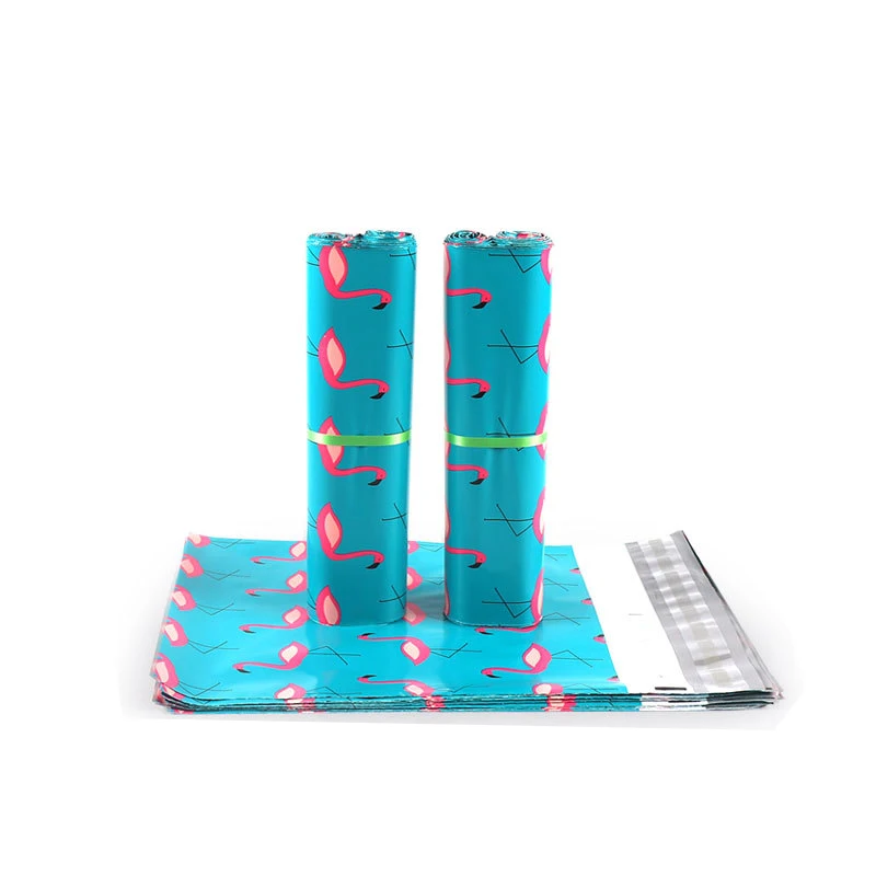 10PCS Print Poly Mailer Cloth Packaging Envelopes Self Seal Clothes Mailing bag courier shipping envelopes