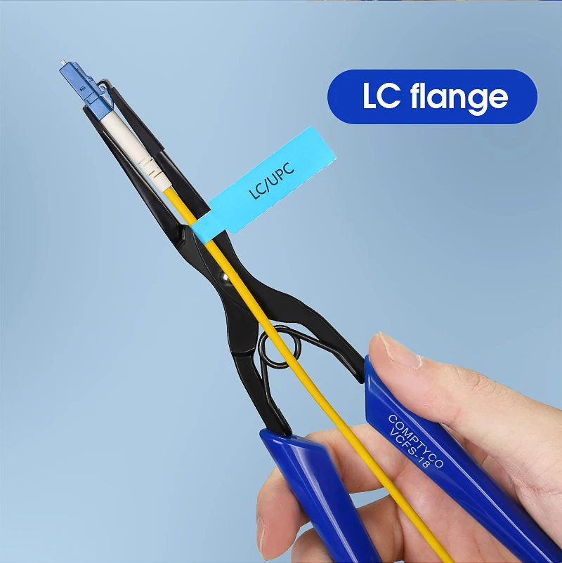 COMPTYCO VCFS-18 Fiber Optic Room Tools Optical Fiber Flange Clip Line Pliers SC/LC Connector Plug Clamp Pull Tool