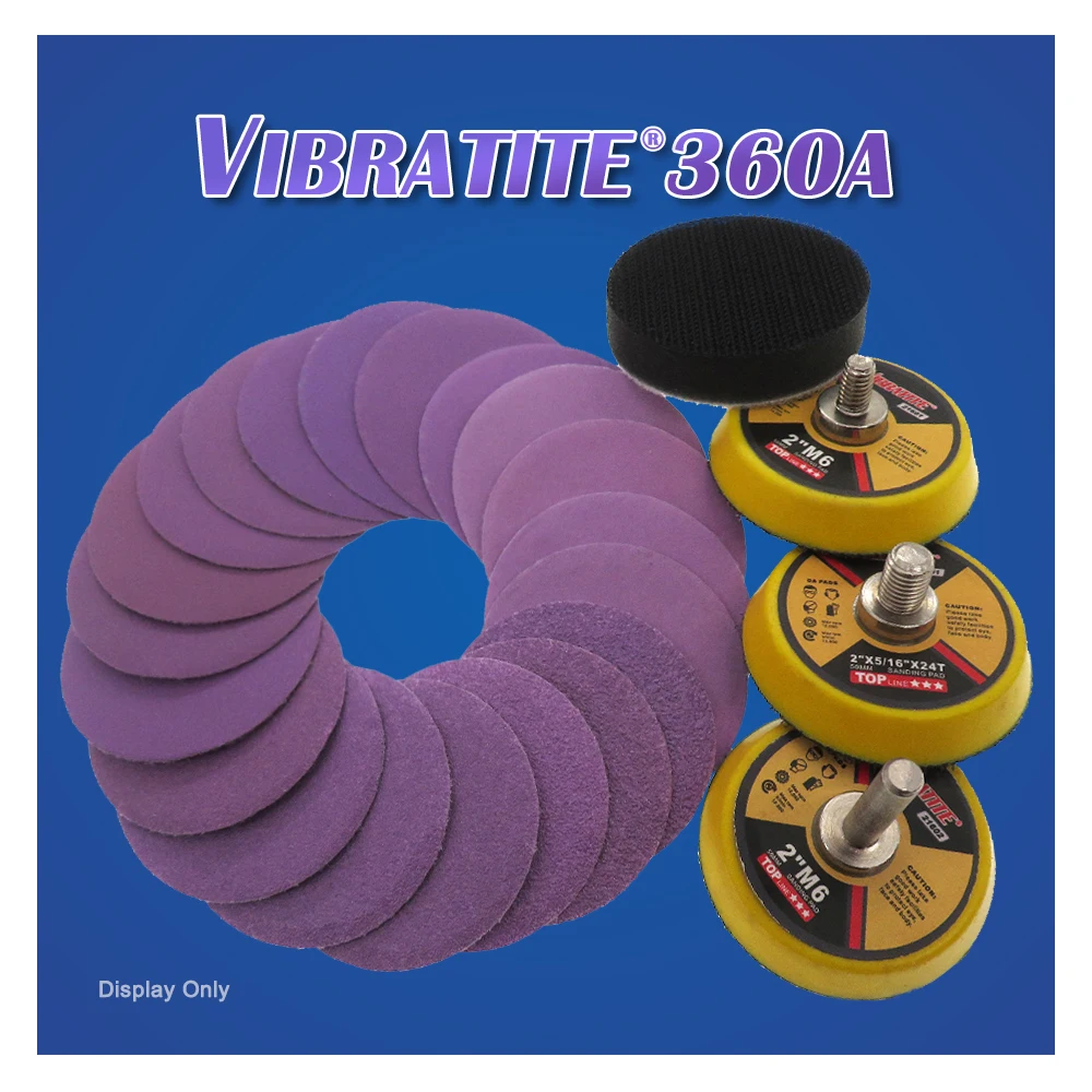 50Pcs 2 Inch 50mm Sanding Disc Wet Dry 80-10000 Grit Sandpaper Hook&Loop Aluminum Oxide for Drill Grinder Rotary Tools